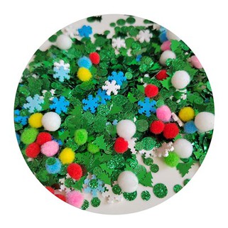 Polymer Gwyrdd Coeden Nadolig